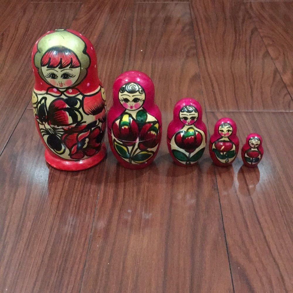 Authentic Russian nesting doll